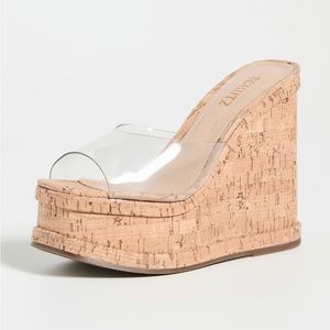 Schutz Dalle Vinyl Sandals